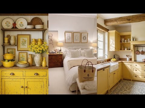 100 Elegant Cottage Style Small Home Decorating Idea Rustic Wood Log Decor & Cozy Farmhouse