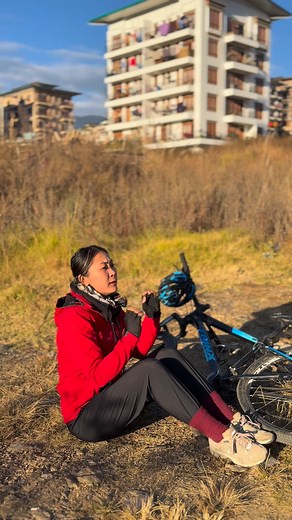 My long time companion on the road🚴‍♂️❤️ | Tshering Dema