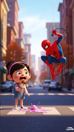 Spiderman Helping People | Kids Animation Shorts #kidsshorts