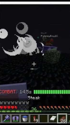 bed bombing is a bomb💀😭 #minecraft