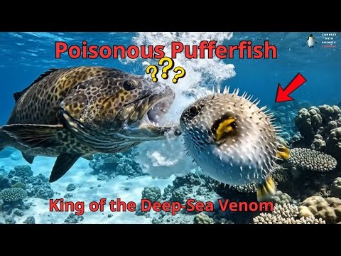 Poisonous Pufferfish – The Deep Sea’s Most Toxic Killer!