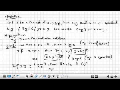 Ch7 Group Actions part1