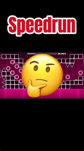 How I Speedran Geometry Dash #gd #geometrydash