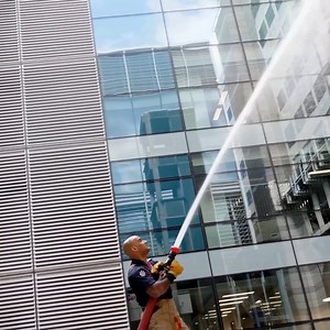 I noticed a similarity between those wacky waving inflatable tube men and the way the hoses dance on my kids’ sprinkler toy. Turns out, they’re both examples of hose instability! So, naturally, I had to investigate… and along the way, I ended up talking to some firefighters - because for them, dealing with out-of-control hoses isn’t just weird, it’s part of the job! | Steve Mould