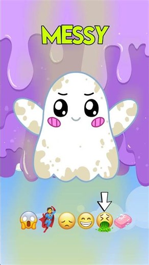 Opposite Words Song 🎵 with LankyBox Ghosty! 👻