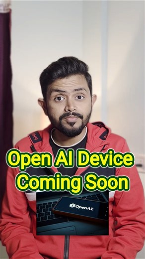 Open AI device is coming soon