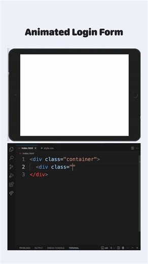 asmin_creates on Instagram: "Animated Login Form | Smooth UI Transitions ✨ Clean design. Satisfying animation. 💬 Comment “LOGIN” to get the source code ⚠️ Only followers will receive the code 🧠 Built with HTML, CSS & JavaScript ‼️ FOLLOW TO GET THE CODE ‼️ Tag your frontend friends 🧑‍💻 📌 Save for later #animatedlogin #loginform #cssanimation #html #css javascript frontenddeveloper webdesign uianimation codingreels webdeveloper reelsinstagram viralreels learncoding"