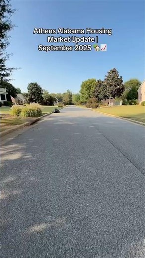 Athens Alabama Real Estate Market Update | September 2025 Housing Report. #shorts