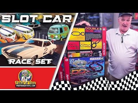 Huge Selection HO Slot Car Sets!