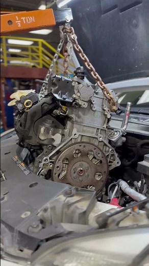 CHEVY EQUINOX ENGINE REMOVAL AND REAR MAIN SEAL REPAIR