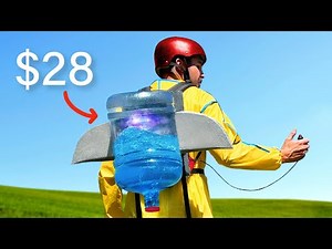 I Built a $28 Jetpack… And Tried Flying It