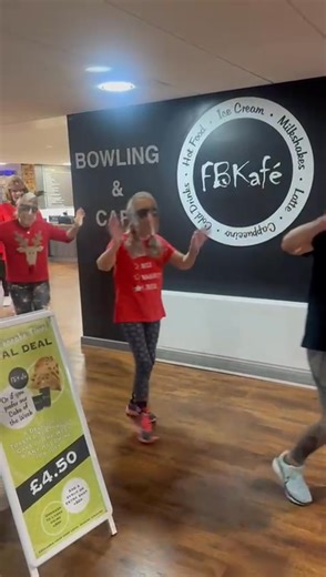 It wouldn't be Christmas without Alison's crew and the Christmas Conga through the centre 👏🌲 | YMCA Thornton