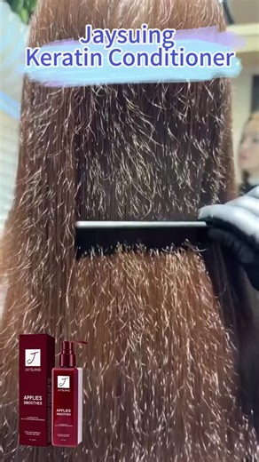 Jaysuing Keratin Conditioner, repairs frizzy, dry and damaged hair. Nourishes and softens hair. #keratin#conditioner#frizzy#dry#splitends#hair#smooth#beautiful