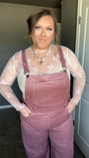 8.8K views · 120 reactions | These overalls are perfect to style with! Comment “overalls” and I’ll DM you the ! ✨ ✨5’8 Size 16 Wearing XXL✨ #midsize #midsizefashion #size16 #size16outfit #amazonfashion #casualoutfits #ootd | Jocey Maryann | Facebook