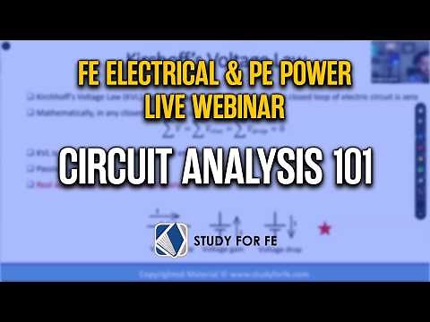 Mastering Circuit Analysis for FE Electrical and PE Power Exam (Step-by-Step)