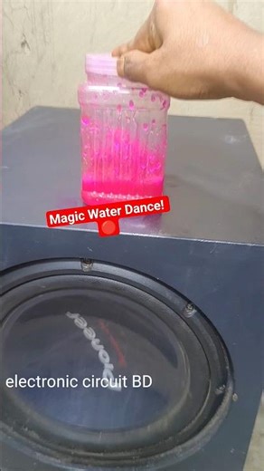 Red Magic Water vs Pioneer Subwoofer Bass! 🔴🔊 #Shorts #BassTest #ElectronicsCircuitBD