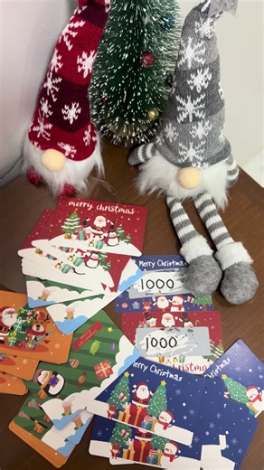 christmas scratch card 🎄一 #foryou #christmasgames #christmascard #viral #christmasgift