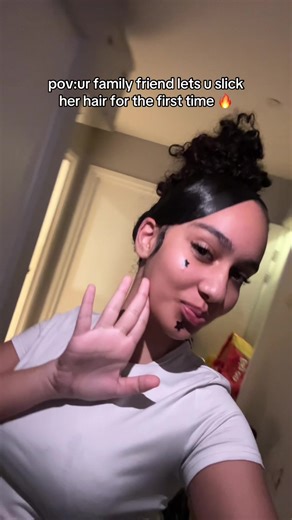 ntm it’s my first time doing a slick on someone else😭#curls #fyp #slickback #hairinspo #morocco🇲🇦 @️