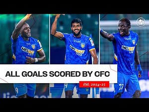 Chennaiyin FC's All Goals in ISL 2024-25