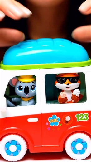 Powerful Fire Truck ASMR | Siren & Engine Sounds 🚒#shorts #firetruck #asmrtoy