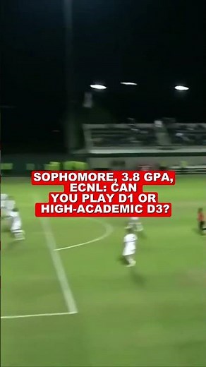 ECNL is one of the most heavily recruited leagues for high-academic schools