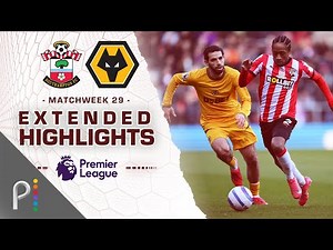 Southampton v. Wolves | PREMIER LEAGUE HIGHLIGHTS | 3/15/2025 | NBC Sports