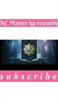 Ac master ka rewards in pubg mobile #pubg #pubgmobile #pubg #pubgms28 #shortsfeed