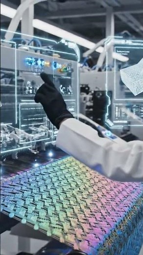 Weaving the Future: High-Tech Fabric Production with Digital Monitoring.‪@clothworld7804‬