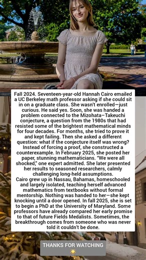 A TEEN SOLVE A 40 YEARS OLD MATH PROBLEM #shortvideo #story #truestory #shorts