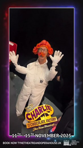🍫✨ Final call for a world of pure imagination! ✨🍫 There are only a few tickets left for Charlie & The Chocolate Factory at the Tyne Theatre, Newcastle, 11th–15th November 2025! 🎭🎩 Join Charlie, Willy Wonka, and the golden ticket winners - Veruca, Violet, Augustus, and Mike - for a spectacular musical bursting with colour, comedy, and pure magic. 🌈🍭 This delicious show is almost sold out - don’t miss your chance to unwrap the magic before the gates close! 🚪💫 🎟️ Grab your final tickets no