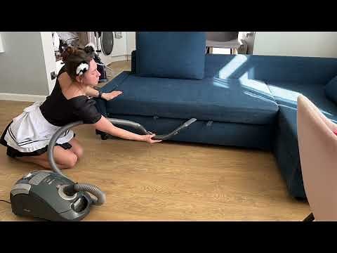 strict maid keeps her house clean. again! #vacuumingasmr
