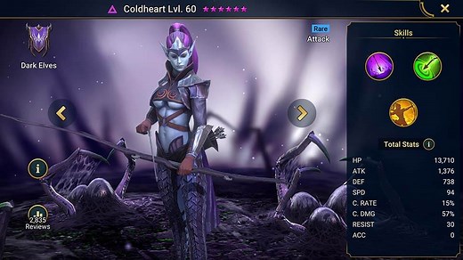 Coldheart - HellHades - Raid Shadow Legends