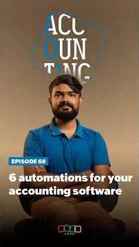 6 Automations for your accounting software #accounting101