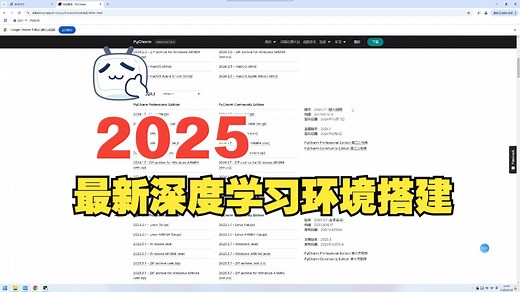 2025深度学习环境配置一套搞定：anaconda pytorch（GPU） pycharm cuda全详解，带你从0配置环境到跑通代码！