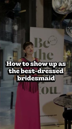 How to dress as a bridesmaid