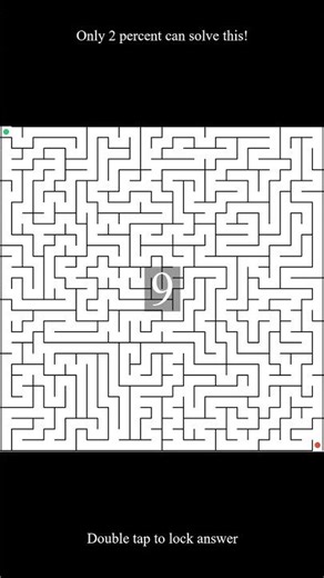 Maze Puzzle for improve focus | Can You Solve? #shorts
