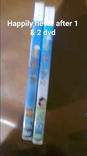 happily never after 1&2 dvd #dvd #dvdcollection #happilyneverafter #happilyneverafter2