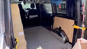 It takes 10 mins to transform my work van into a camper thanks to £20 Ikea find