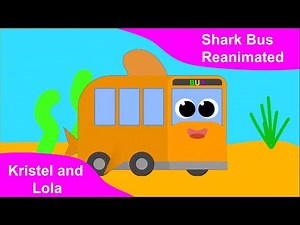 Baby Shark Bus Song Reanimated on Google Slides | Funny Animation | Pinkfong | Kristel and Lola