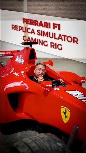 ULTIMATE Sim Racing Set Up | Replica Ferrari F1 Car - John Pye Auctions #shorts #f1 #gaming