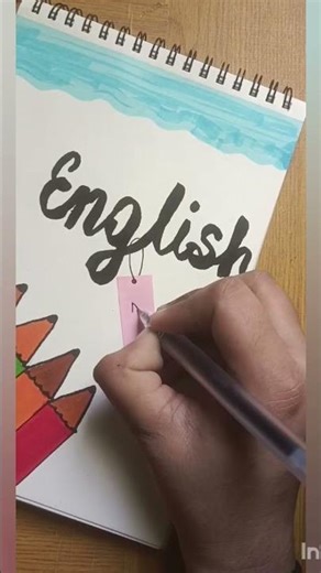 easy front page ideas : ✨ english #shorts #frontpage