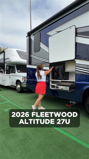 Step inside the 2026 Fleetwood RV Altitude 27U and see why it’s turning heads. Tour it at your local General RV Supercenter, or click the link below to explore every detail. 👉 Discover more about the Altitude: https://generalrv.com/fleetwood/altitude?utm_source=ig&utm_medium=Social&utm_campaign=Reel | General RV Center Birch Run