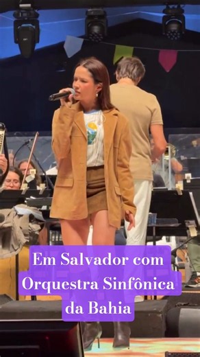 Juliette se apresenta com a Orquestra Sinfônica da Bahia nos festejos do São João Sinfônico