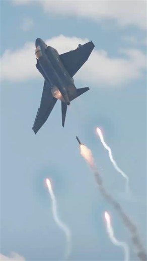 Pilot Loses Control After Missile Comes Extremely Close