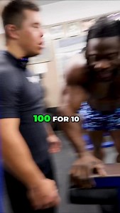 Intense moments at Americas Most Dangerous between @ndo_champ and Kyle Landi YoungLA restock dropping 06/01/26 at 12PM PST - Save 15% code KYLE #greenrangerkyle #downsyndrome #bodybuilding #endthestigma | Greenrangerkyle