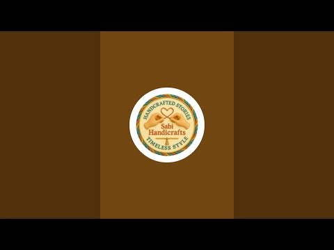 Neckline Embroidery Live | Easy Round Neck Design | Hand Embroidery Tutorial-2 @sabihandicrafts