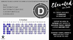 【E 小调即兴伴奏】【Backing Track | Pop Rock | E Minor】