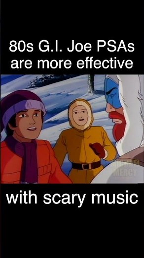80s G.I. Joe PSAs are more effective with scary music