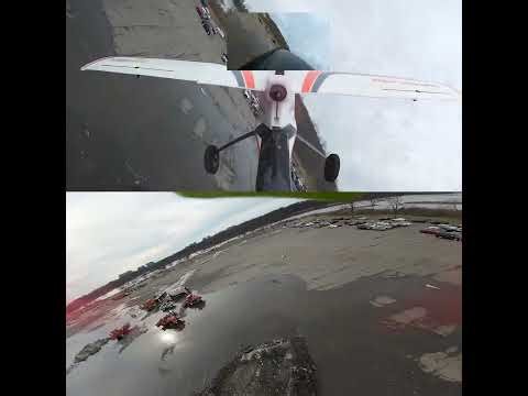 FPV'D AEROSCOUT DRONE CHASE COLLABORATION AT SNOW MELTING SITE SPEED AND AEROBATIC FLYING