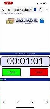 2 minutes countdown timer (sorry if it’s loud)